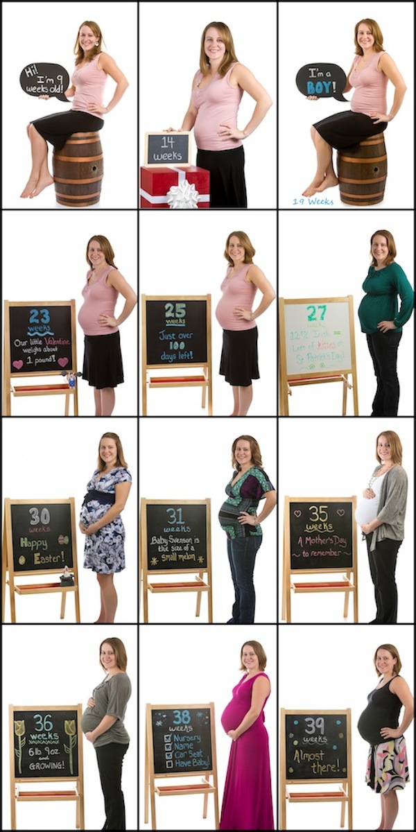 Pregnancy Chalkboard Photos