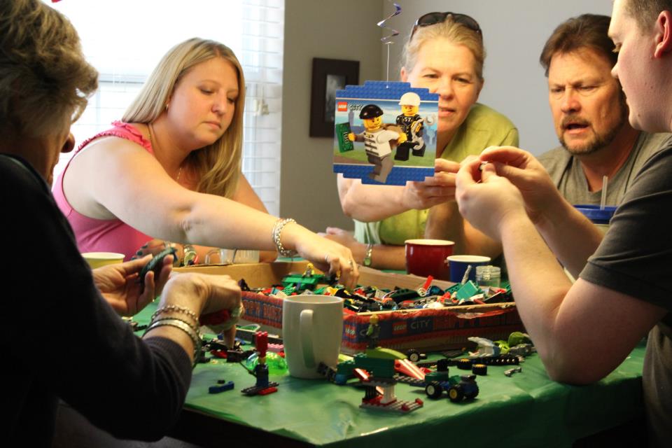 Lego building