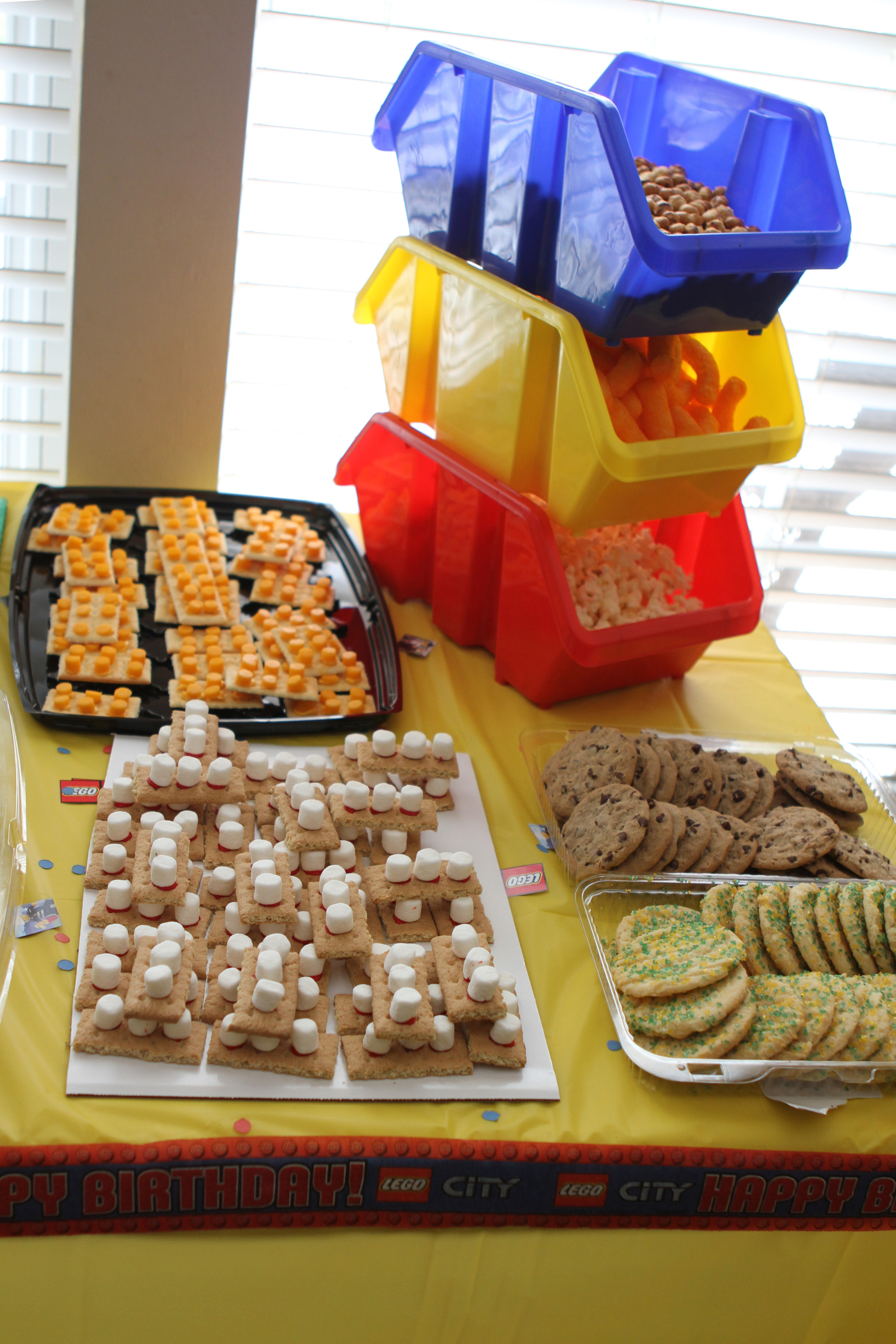Lego party food