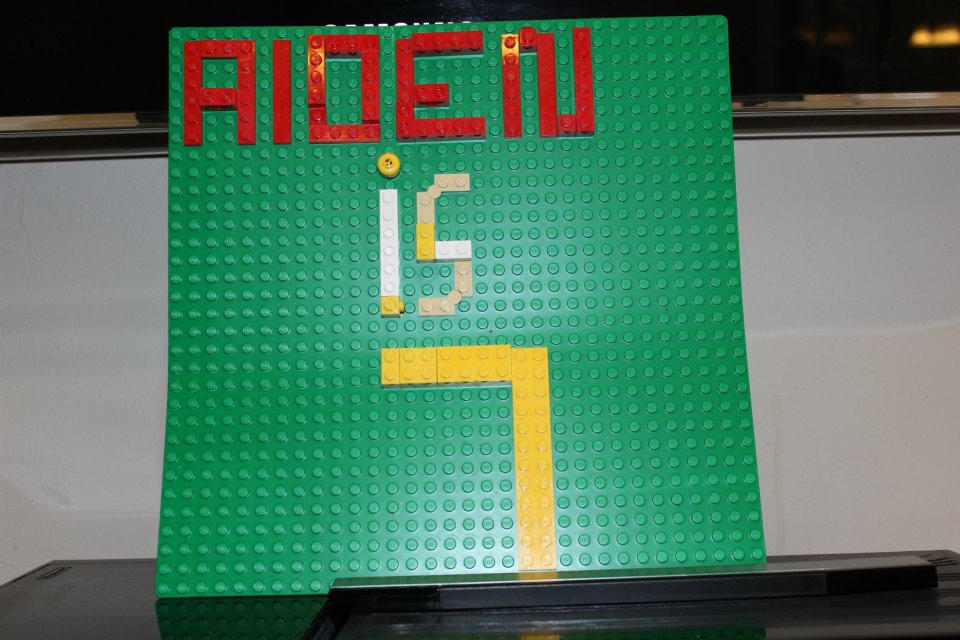 Lego sign