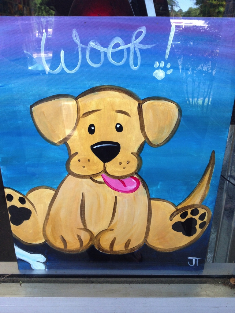 painting with a twist puppy