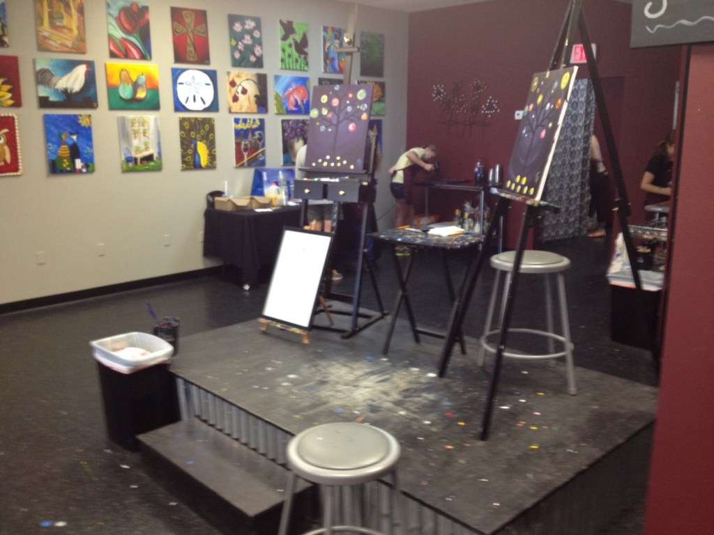 painting with a twist stage 2