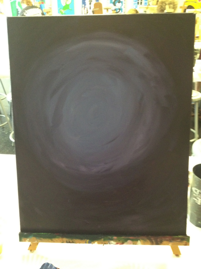 painting with a twist step 1