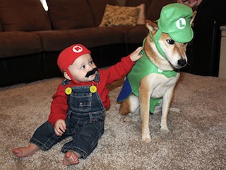 Baby Super Mario Costume