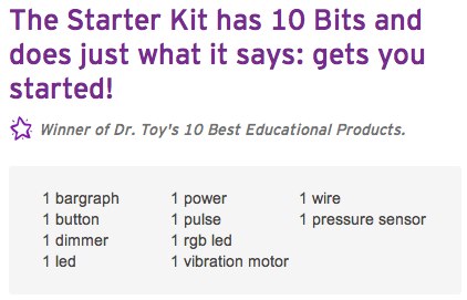 Kits_ Prepackaged Bits Electronic Modules - littleBits