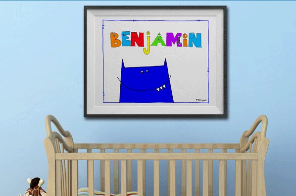 Personalized art for kids! | gapingvoid art-1