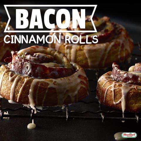 Bacon Cinnamon Rolls