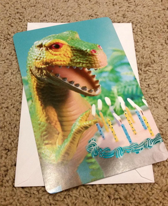 Dinosaur Card