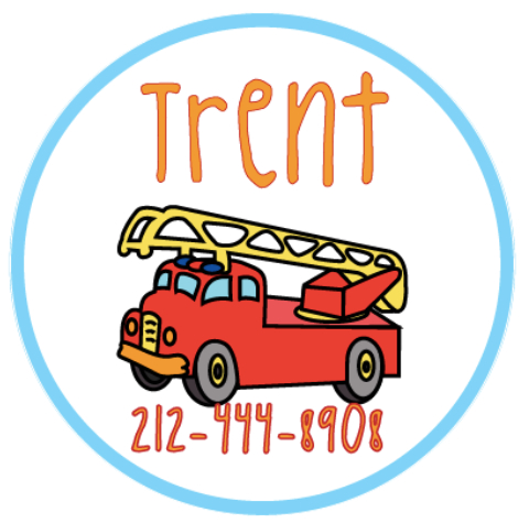 Kidecals Firetruck